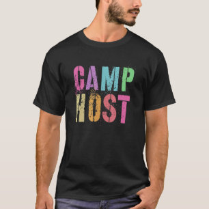 Rockin' Camp Host Summer Staff Counselor Teacher 2 T-Shirt