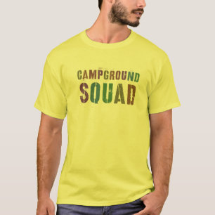 Rockin' CAMPGROUND SQUAD Summer Counselor Teacher T-Shirt