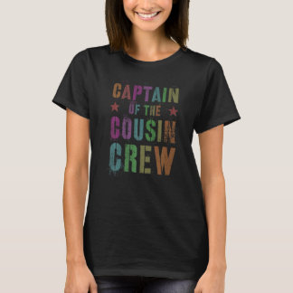 Rockin' Captain Of The Cousin Crew  Grandma Grandp T-Shirt