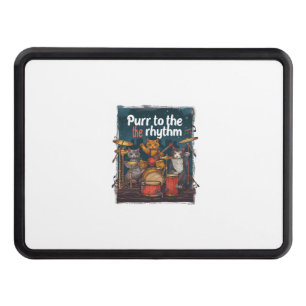 Rockin' Cat Band Hitch Cover