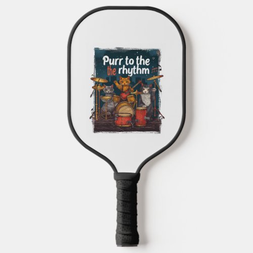 Rockin Cat Band Pickleball Paddle