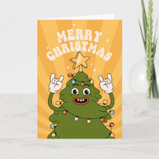 Rockin' Christmas Tree - A Festive Holiday Jam Card