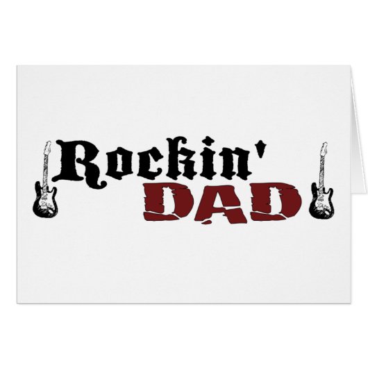 Rockin Dad Cards (Front Horizontal)