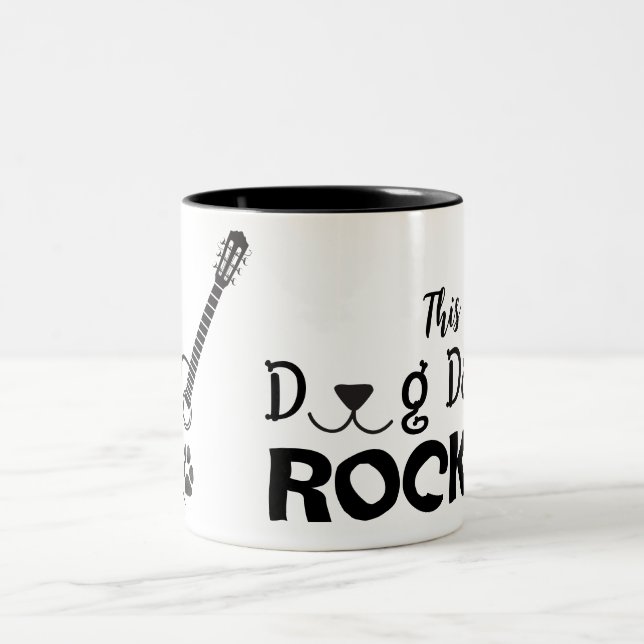 Rockin' Dog Dad Mug (Center)
