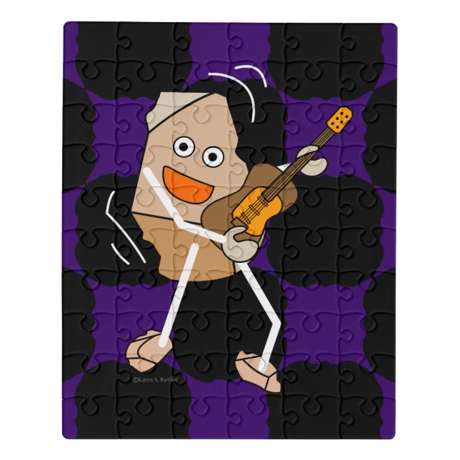 Rockin' Guitar Jigsaw Puzzle (Puzzle Vertical)