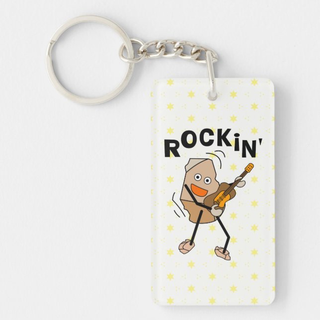 Rockin' Guitar Keychain (Front)