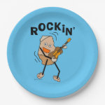 Rockin' Guitar Paper Plate