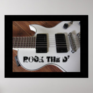 Rockin' Guitar Poster