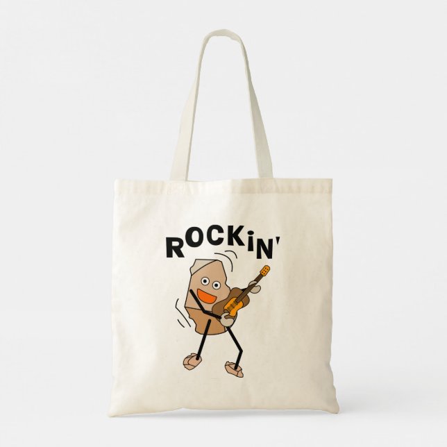 Rockin' Guitar Tote Bag (Back)