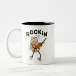 Rockin' Guitar Two-Tone Coffee Mug