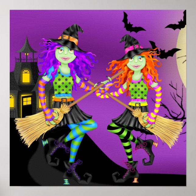 Rockin' Halloween Witch - SRF Poster (Front)