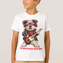 🐶 Rockin' Jack Russell Guitar Dog