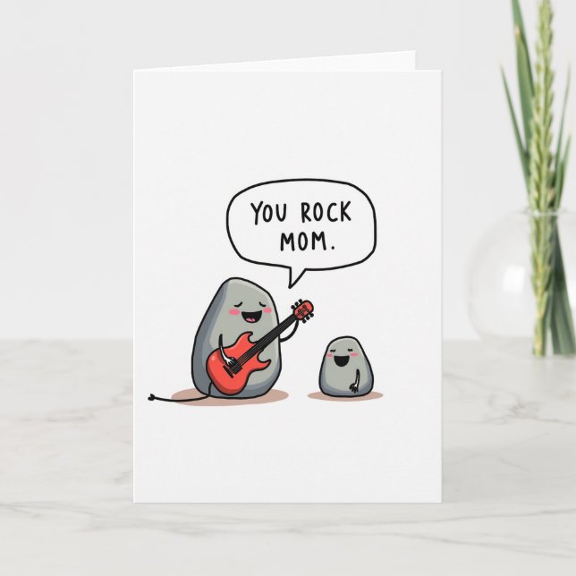 Rockin Mothers Day Card (Front)