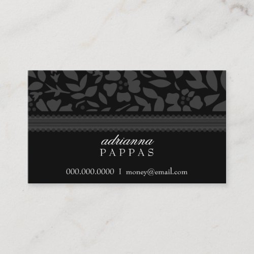 ROCKIN' NIGHT FLOWER BUSINESS CARD