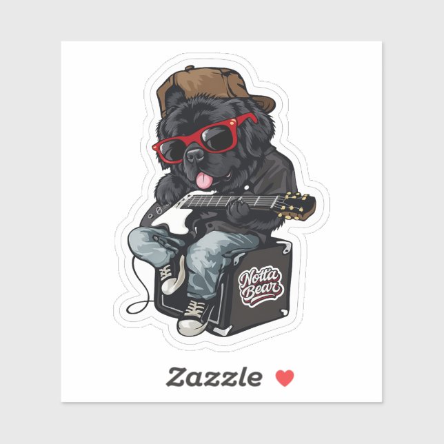 Rockin’ Notta Bear  Sticker (Sheet)