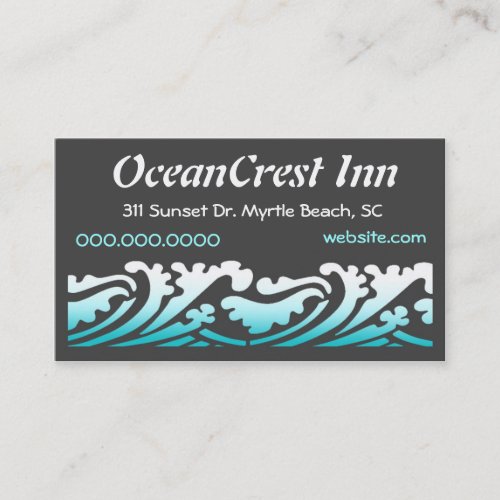ROCKIN' OCEANCREST BUSINESS CARD