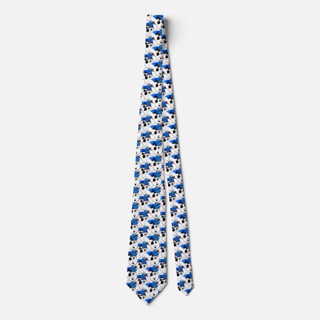 Rockin' Polar Bear with Guitar Neck Tie (Front)