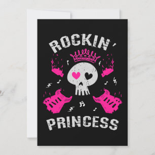 Rockin' Princess Invitation