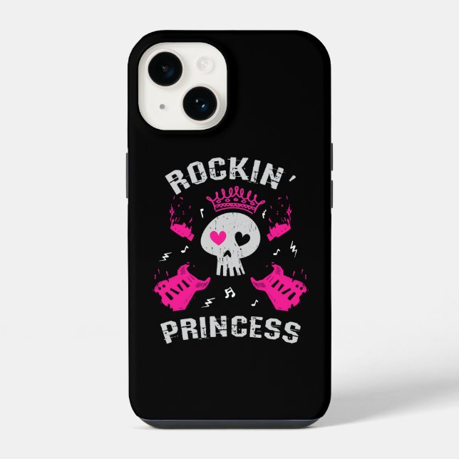 Rockin' Princess Iphone Case (Back)