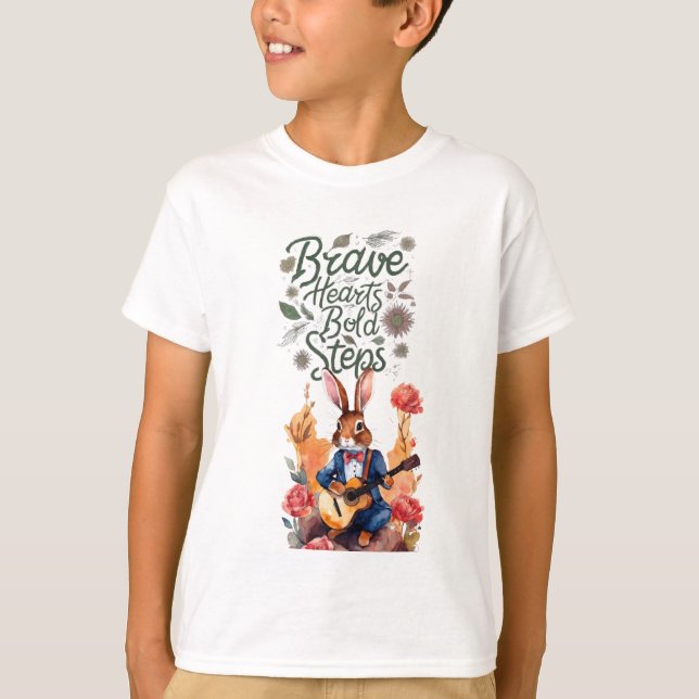 Rockin' Rabbit Serenade T-Shirt (Front)