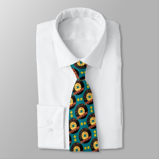 Rockin' Retro Records on Teal Tie (Tied)