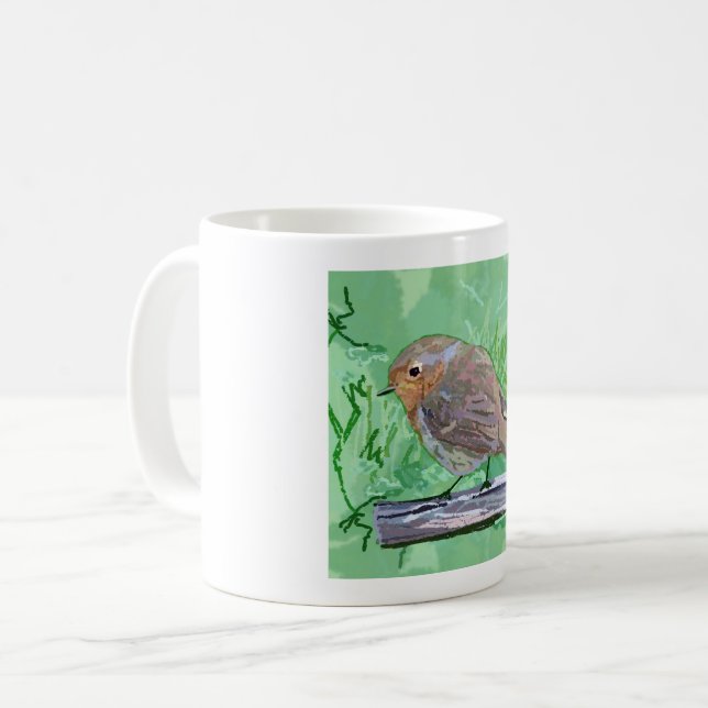 Rockin Robin Coffee Mug (Front Left)