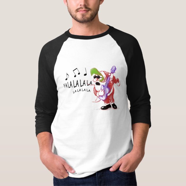 Rockin Santa T-Shirt (Front)