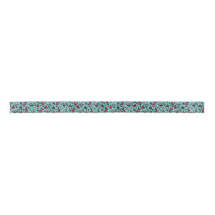 Rockin' Skull Christmas Ribbon