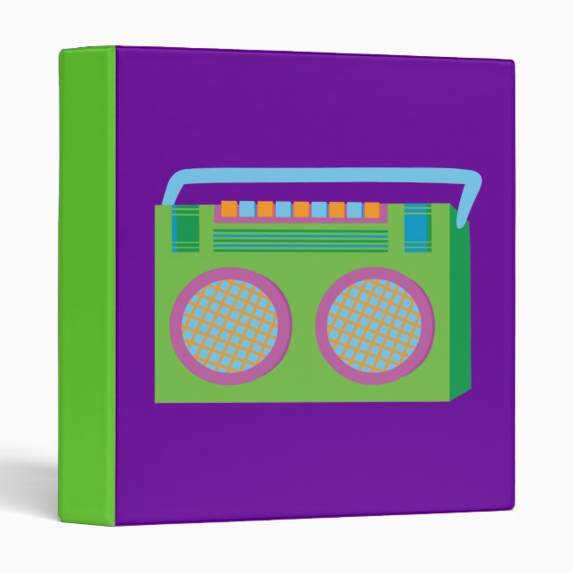 Rockin' Stereo Binder (Front/Spine)