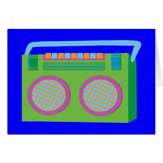 Rockin' Stereo Cards (Front Horizontal)