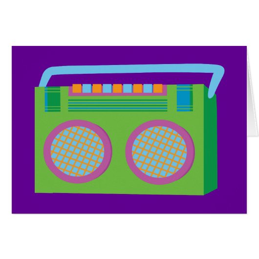 Rockin' Stereo Cards (Front Horizontal)
