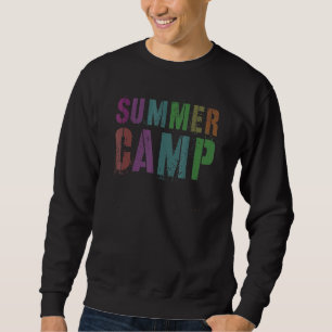 Rockin' Summer Camp 2022 Host Summer Counselor Tea Sweatshirt