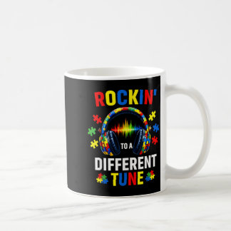 Rockin to A Different Tune Autistic Autism Gamer Coffee Mug