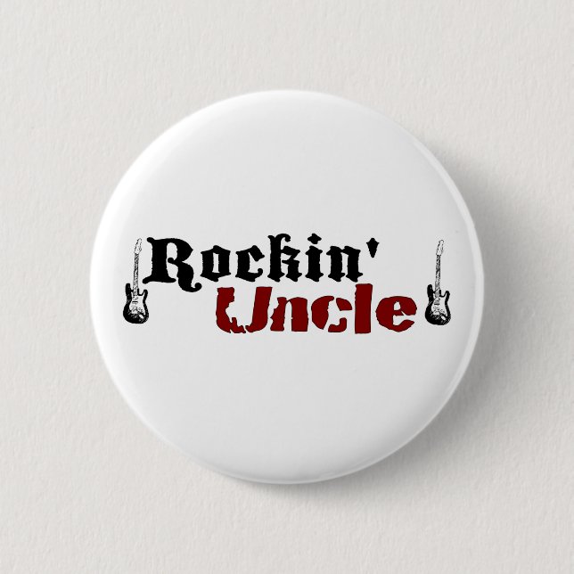Rockin Uncle Button (Front)