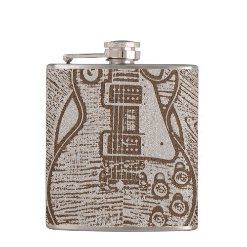 Rockin with Class Electric Guitar Flask