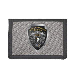 Rocking 101st Airborne Division Tri-fold Wallet