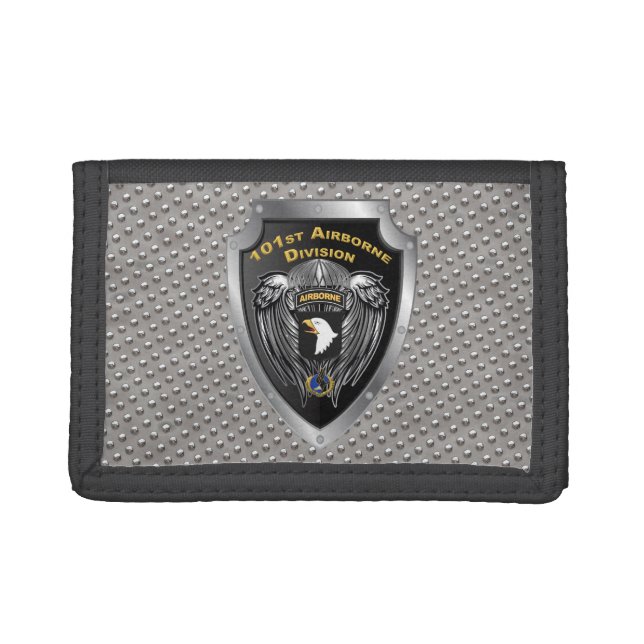 Rocking 101st Airborne Division Trifold Wallet (Front)
