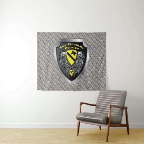 Rocking 1st Cavalry Division Tapestry