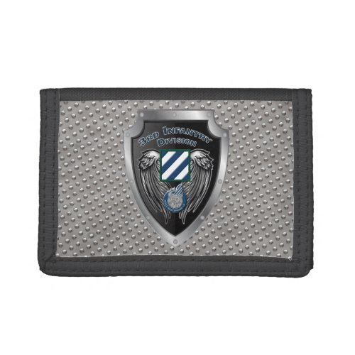Rocking  3rd Infantry Division Trifold Wallet