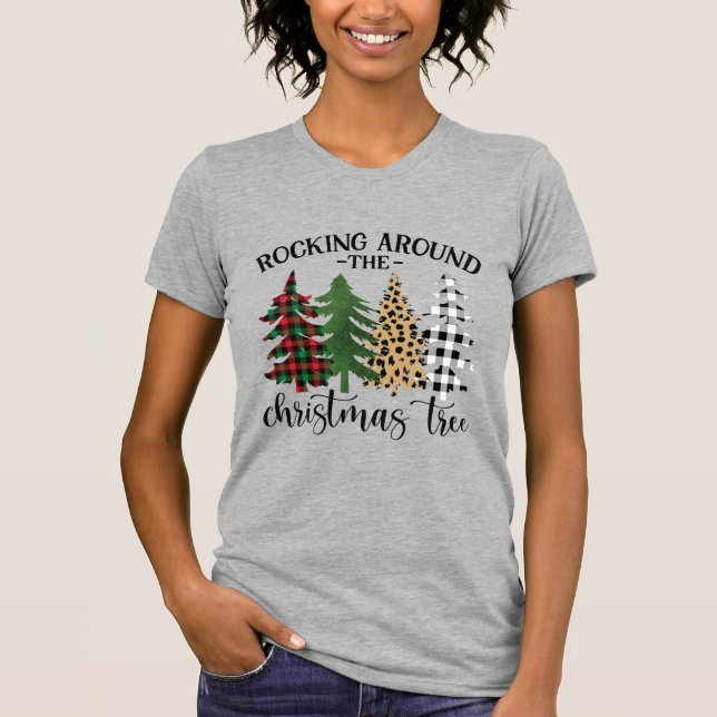 Rocking Around The Christmas Tree T-Shirt (Front)
