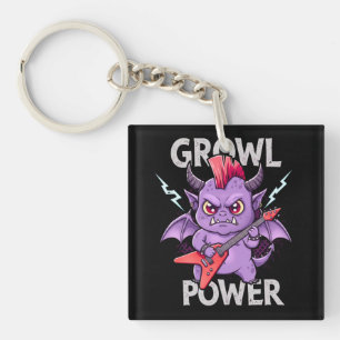Rocking Baby Monster - Growl Power Keychain