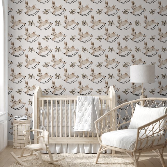 Rocking Bunny Rabbit Wallpaper (Kids)