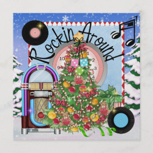 Rocking Christmas Party - SRF Invitation