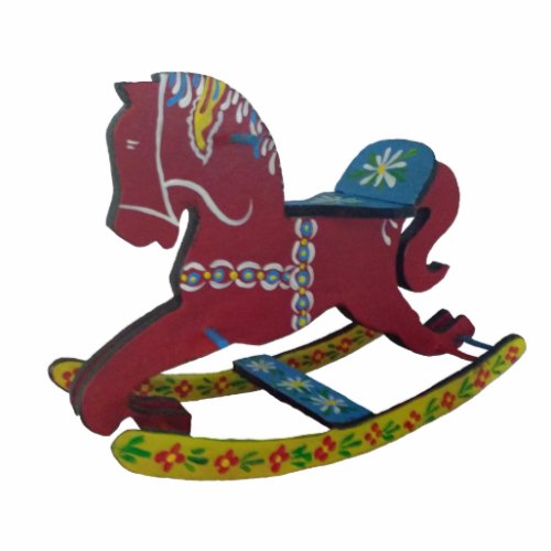 Rocking Dala Horse Christmas Ornament
