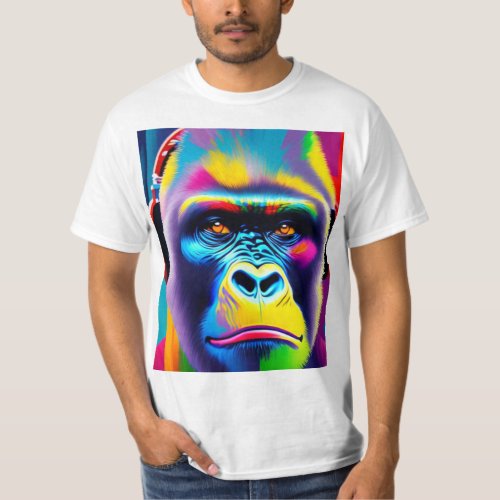 Rocking Gorilla _ Headbanging Gorilla T_Shirt