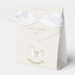 Rocking Horse Baby Shower Favor Boxes