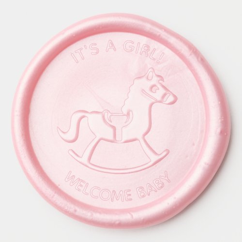 Rocking Horse Baby Shower  Wax Seal Sticker