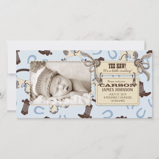 Rocking Horse Boy Photo Card 2 (Front)