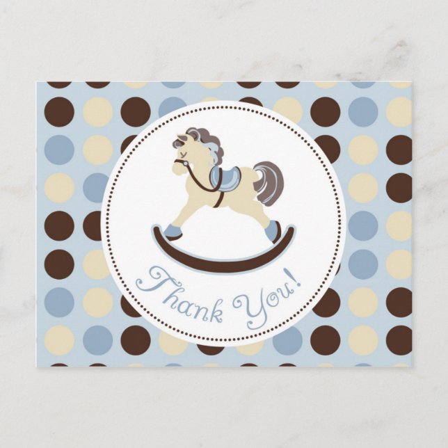 Rocking Horse Boy TY Postcard 2 (Front)