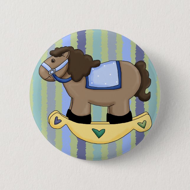 Rocking Horse Button (Front)
